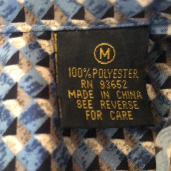 Bogari Studio Mens Med Rayon Shirt Long Sleeve - Picture 3 of 7